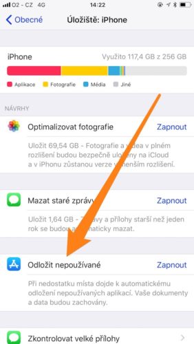 iOS 11 - appky v cloudu